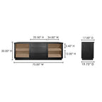Charlotte Sideboard Black