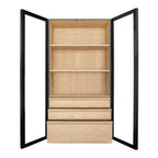Charlotte Tall Cabinet Black