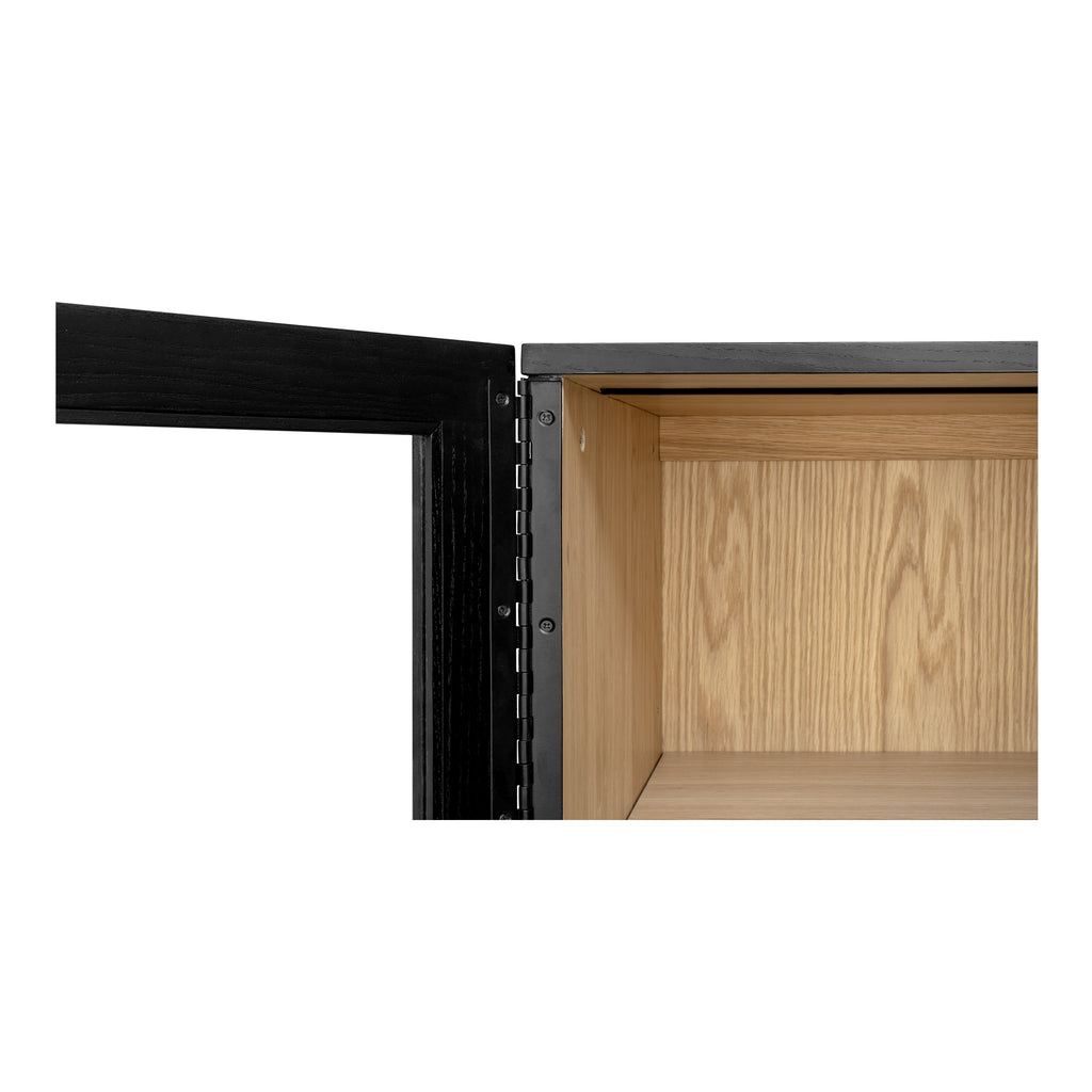 Charlotte Tall Cabinet Black