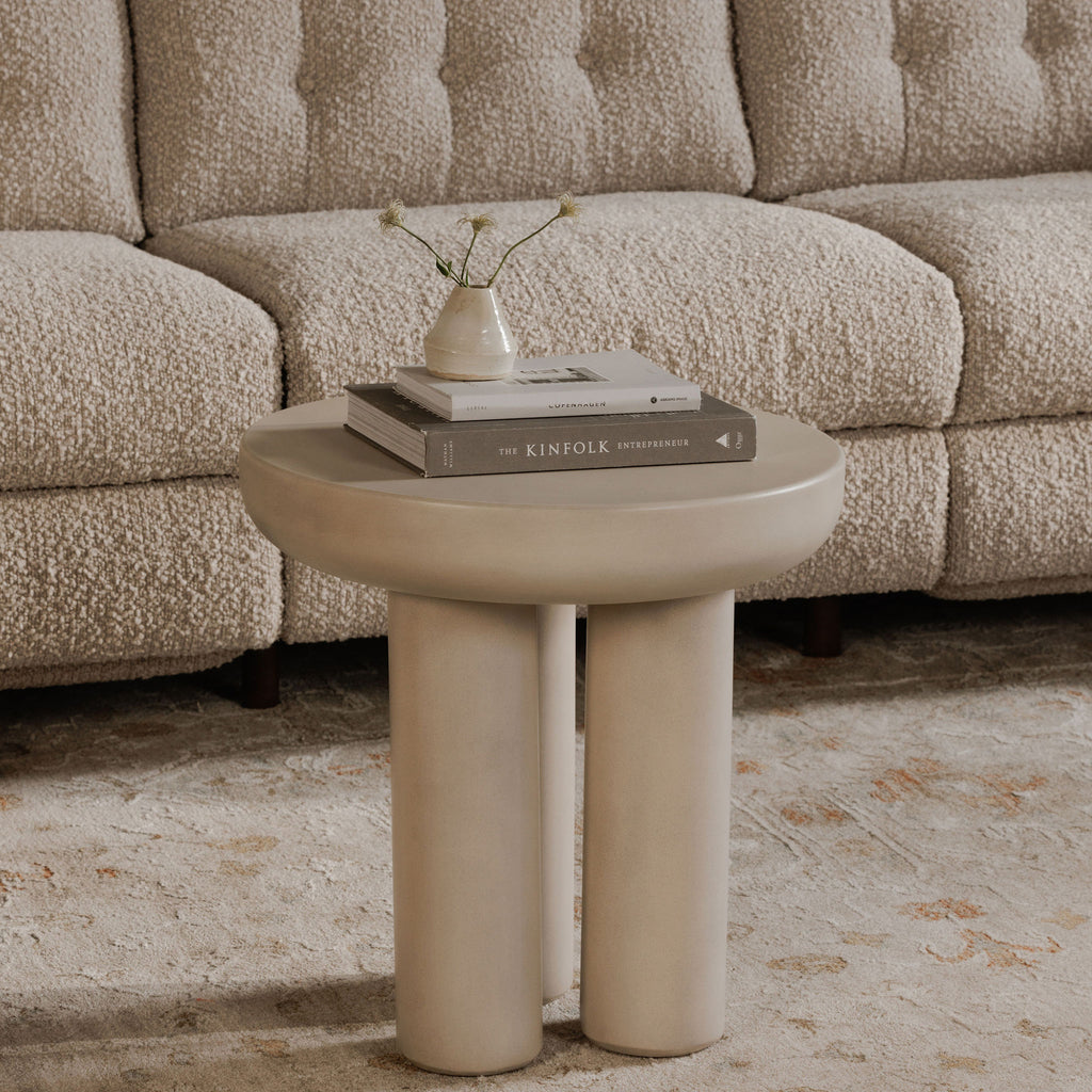 Rocca Side Table Cream