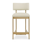 Apsley Gold Counter Stool