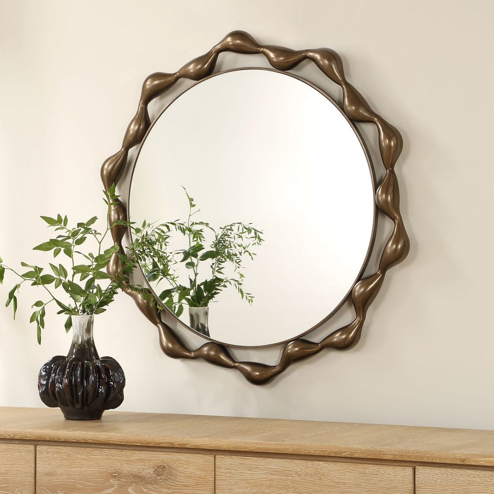 Remolino Round Mirror