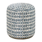 Cas Blue Ottoman