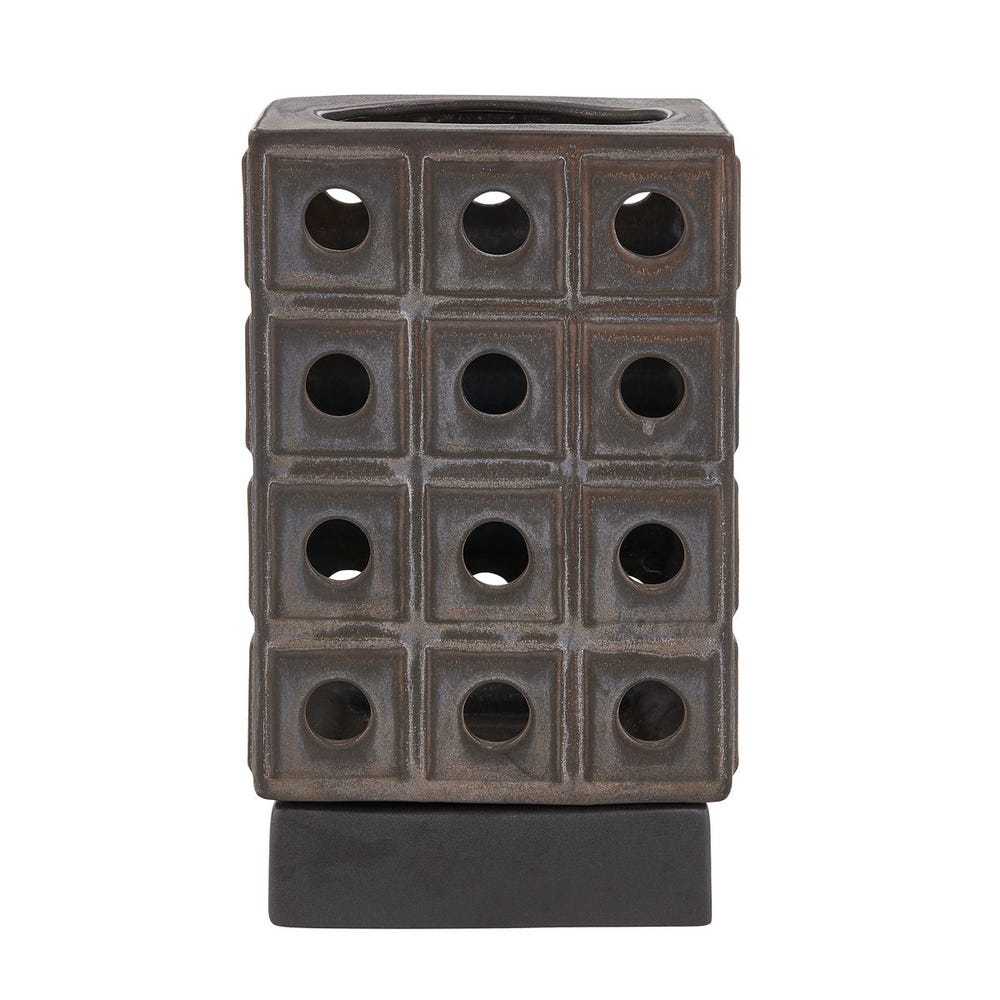 Lattice Indoor-Outdoor Lantern Candleholder