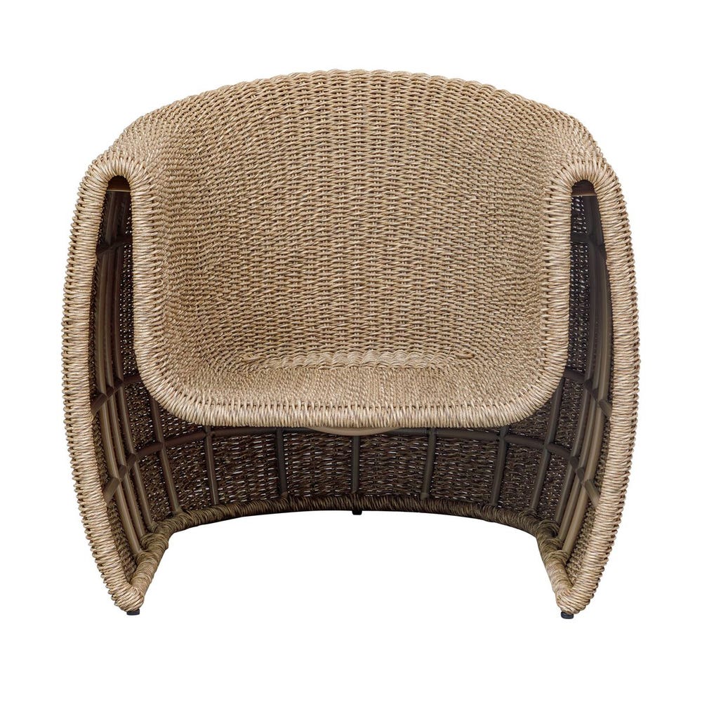 Tropic Golden Flax Outdoor Lounge Chair