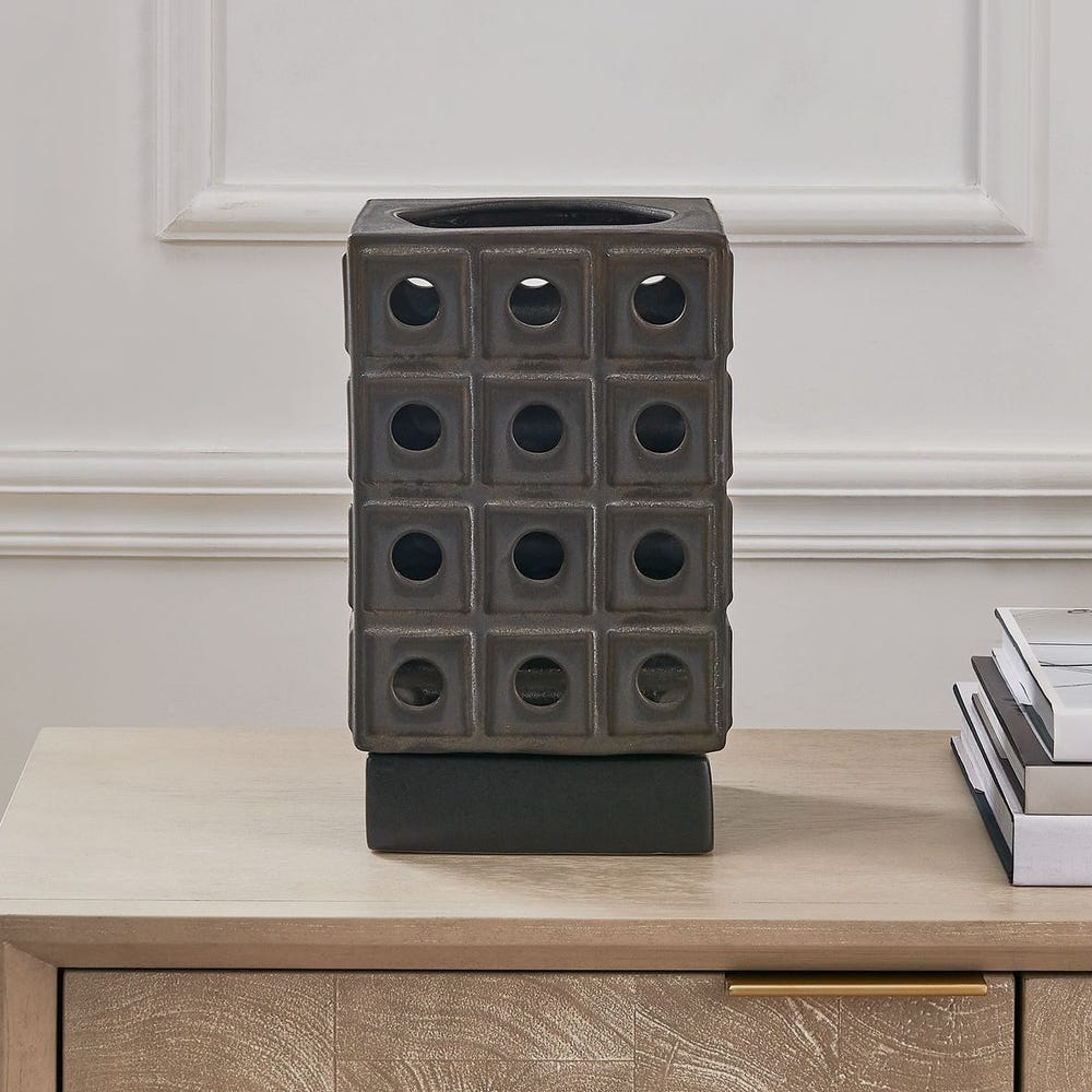 Lattice Indoor-Outdoor Lantern Candleholder