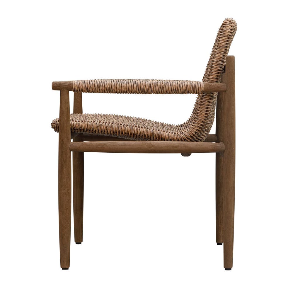 Sumba Golden Flax Outdoor Lounge Chair