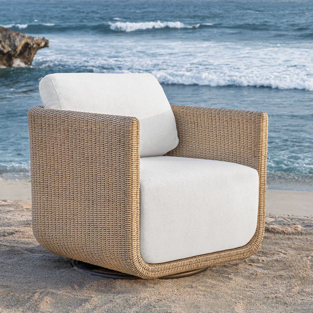 Santorini Outdoor Swivel Lounge Chair