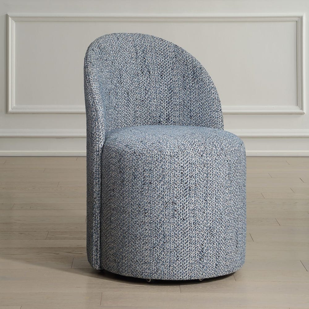 Roll With It Denim Dining Chair