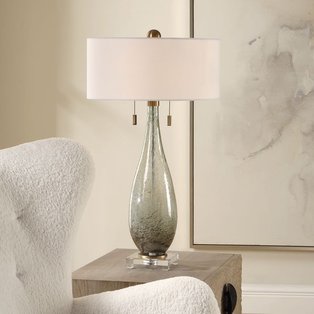 Cardoni Green Table Lamp