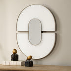 Encase Oval Mirror