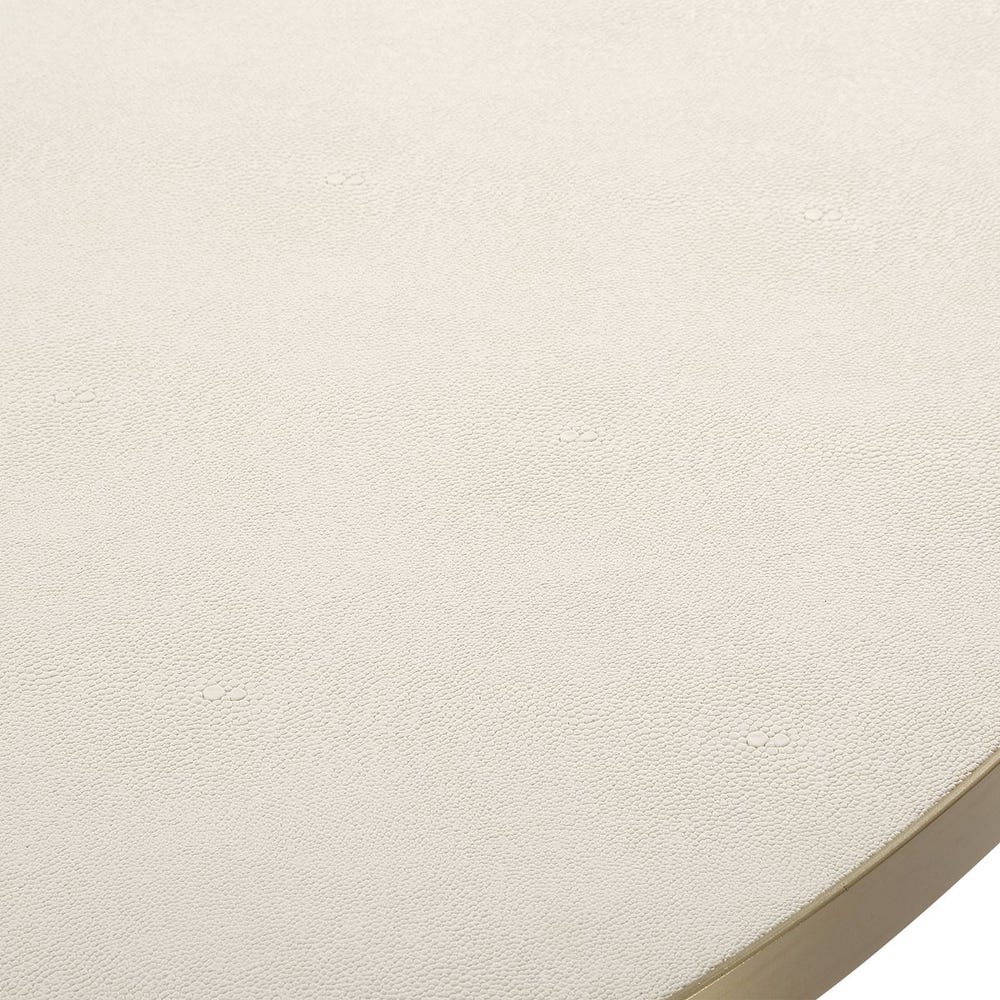 Aragon White Nesting Coffee Tables Set/2