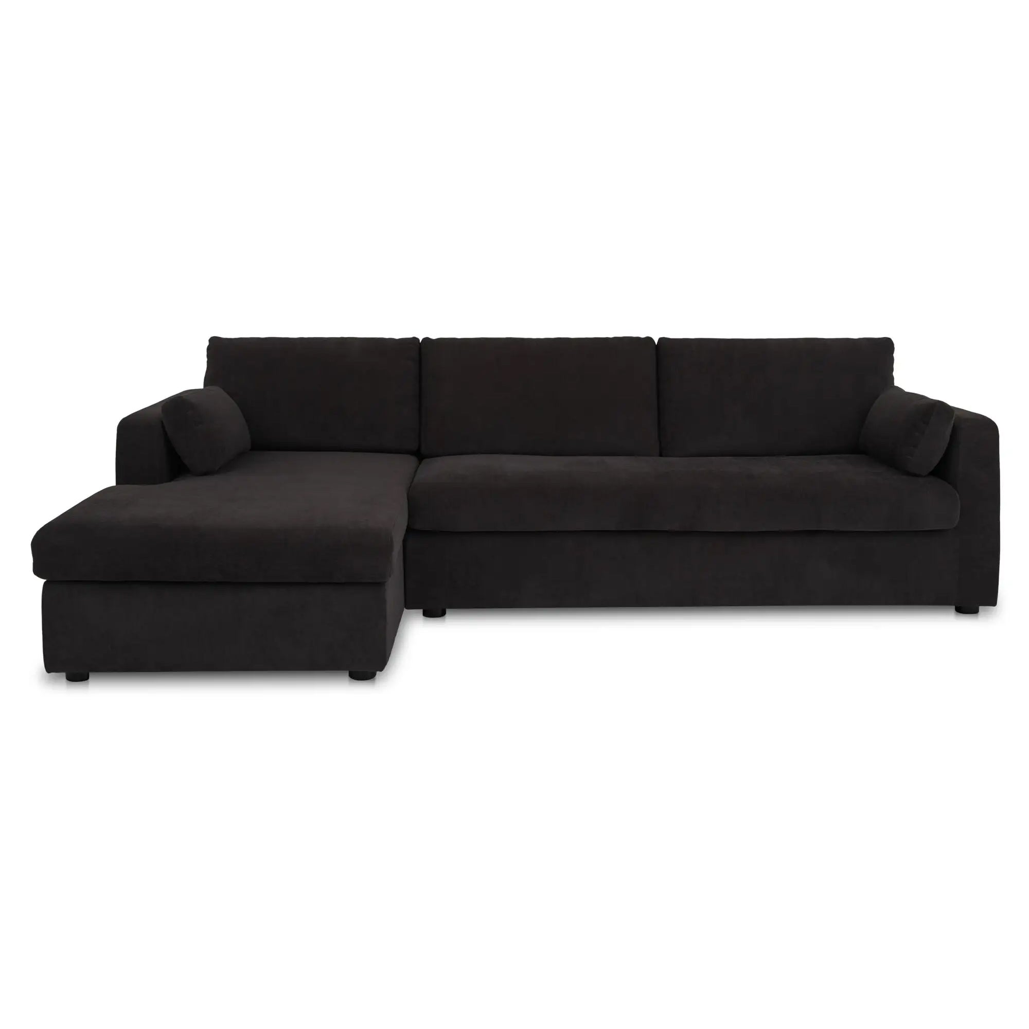 Burrow Sleeper Chaise Black Left