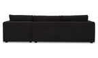 Burrow Sleeper Chaise Black Right