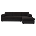 Burrow Sleeper Chaise Black Right