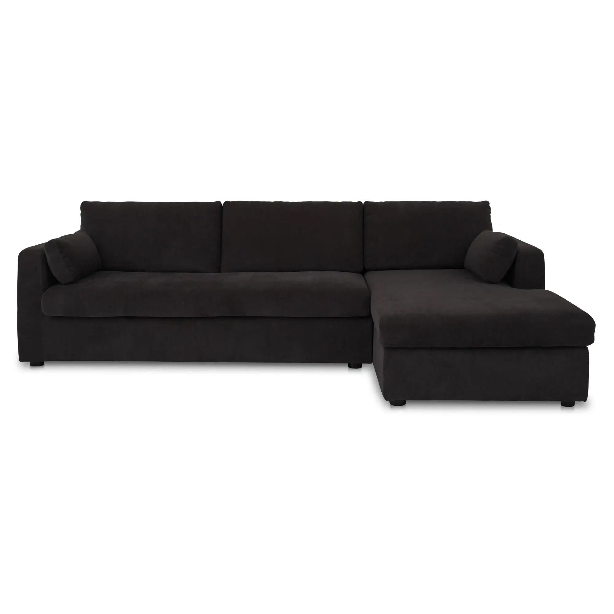 Burrow Sleeper Chaise Black Right