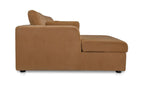 Burrow Sleeper Chaise Ginger Left
