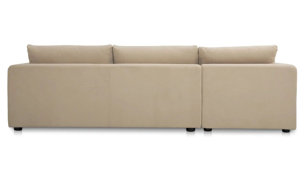 Burrow Sleeper Chaise Sand Left