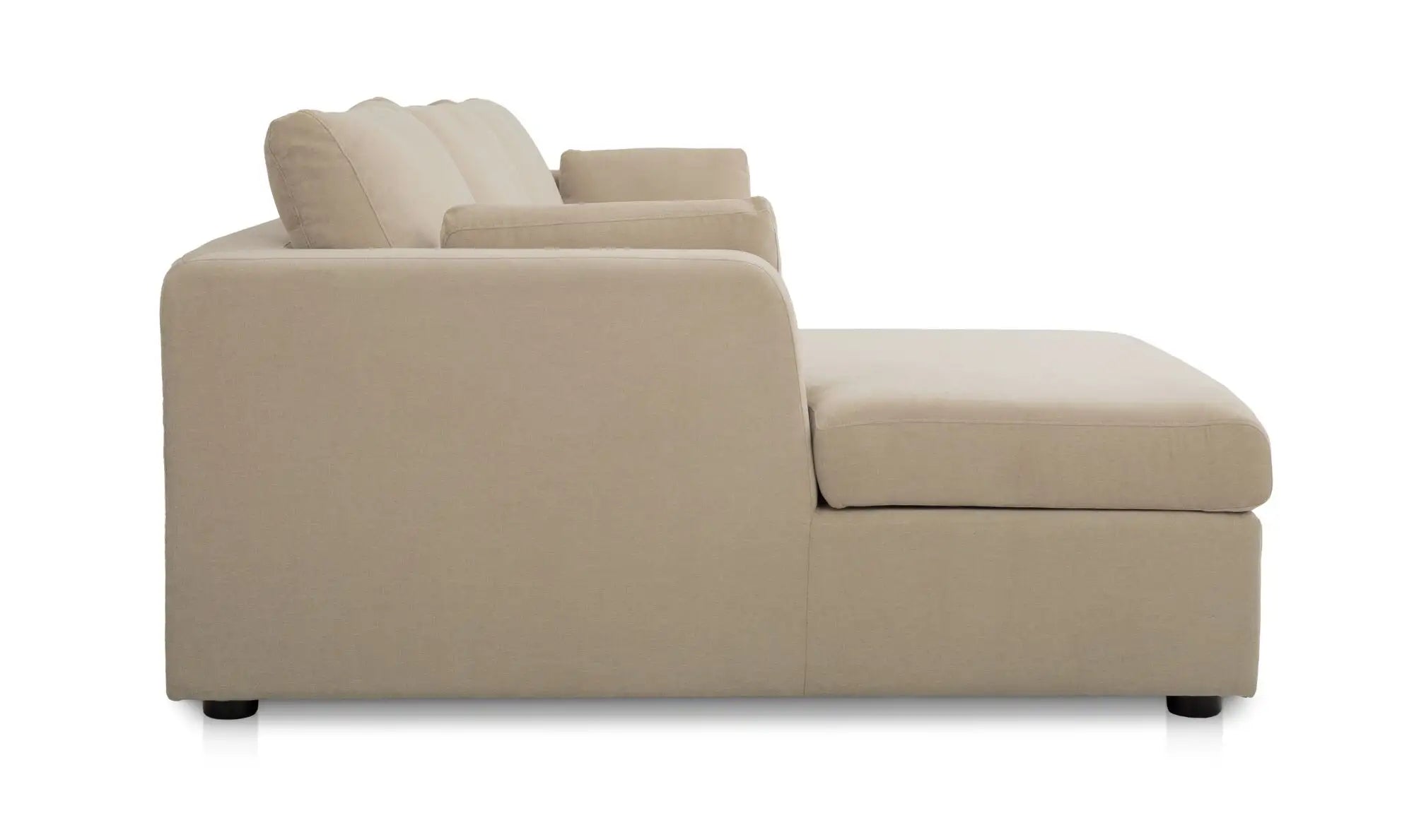 Burrow Sleeper Chaise Sand Left