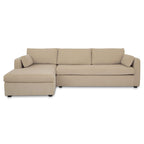 Burrow Sleeper Chaise Sand Left