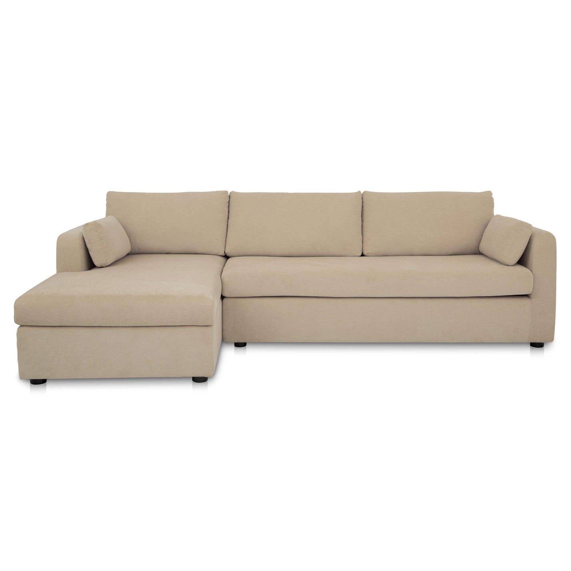 Burrow Sleeper Chaise Sand Left