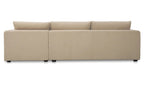 Burrow Sleeper Chaise Sand Right