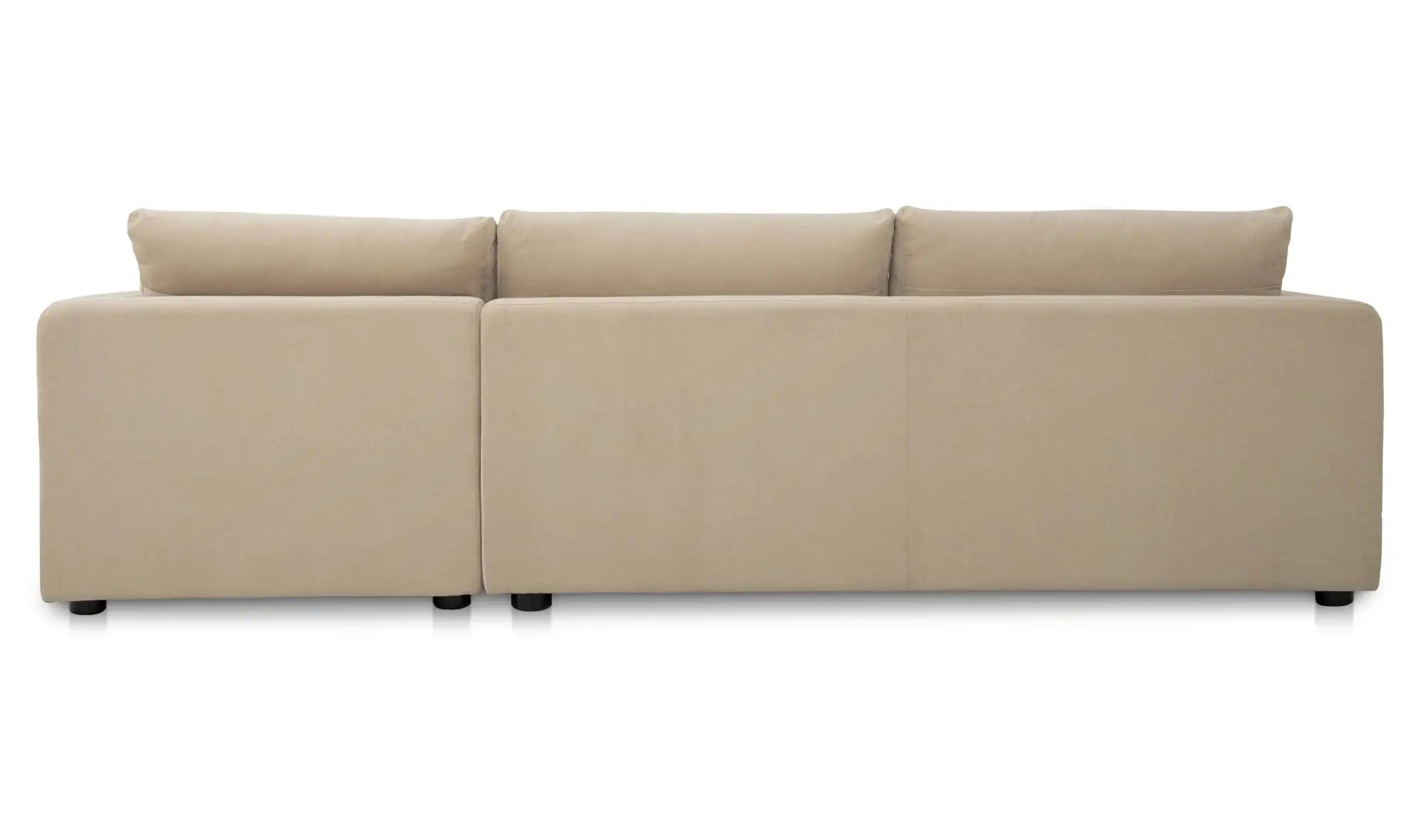 Burrow Sleeper Chaise Sand Right