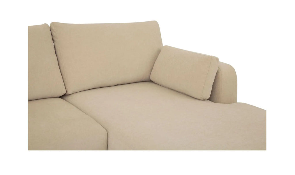 Burrow Sleeper Chaise Sand Right