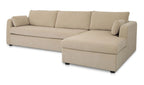 Burrow Sleeper Chaise Sand Right
