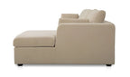 Burrow Sleeper Chaise Sand Right