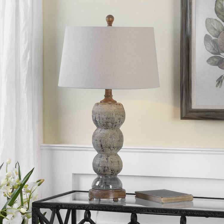 Amelia Textured Ceramic Lamp