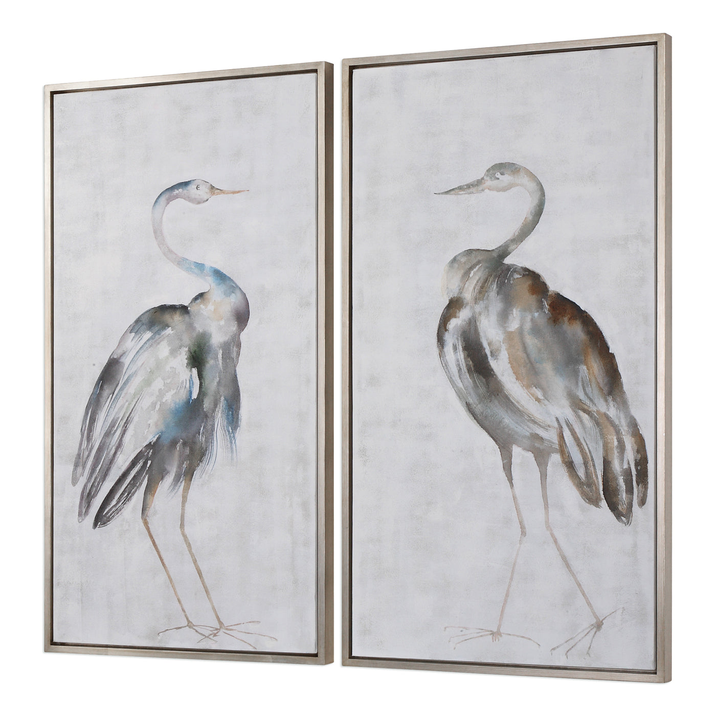 Showcasing A Classic, Coastal Design, These Hand Painted Canvases Seamlessly Blend Into Any Transitional Design. This Artw...
