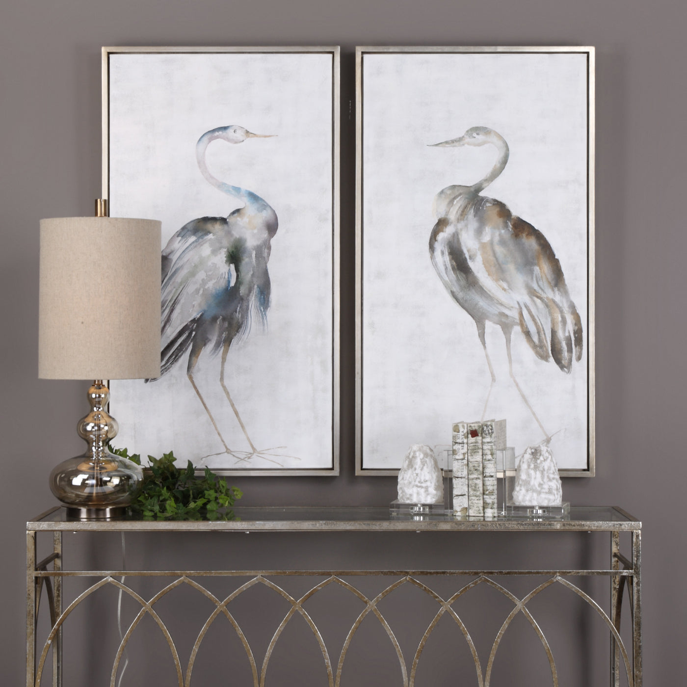 Showcasing A Classic, Coastal Design, These Hand Painted Canvases Seamlessly Blend Into Any Transitional Design. This Artw...