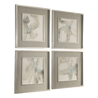 A Unique, Minimalist Design Is Featured In These Abstract Art Prints. Earthy Neutral Tones Of Warm Gray, Charcoal, And Off...