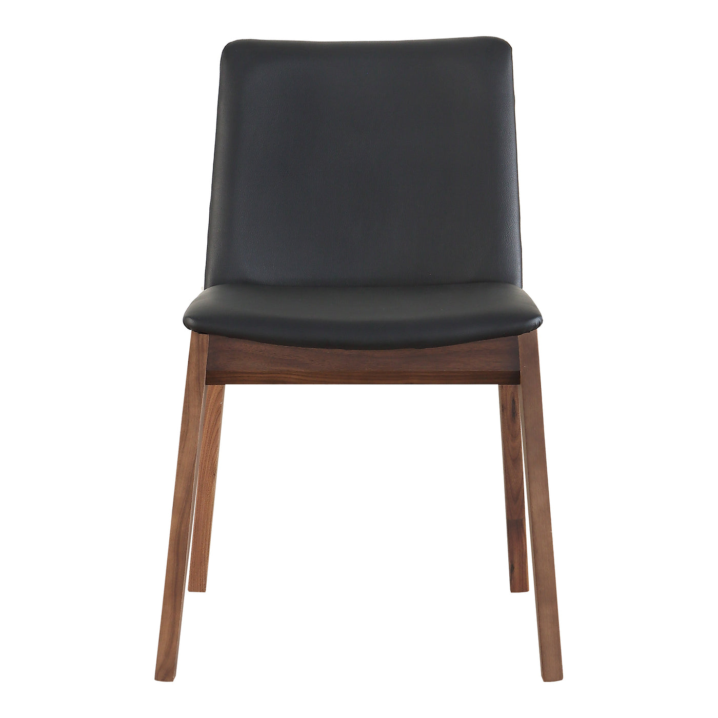 Solid American walnut with a top quality polyester upholstery seat give the Deco dining chair its stylish good looks and m...
