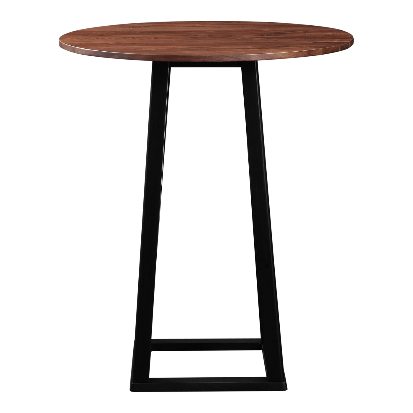 With a solid walnut top and sturdy black rubberwood base, the Tri-Mesa Bar Table is ready for happy hour.
<h6>Dimensions</...