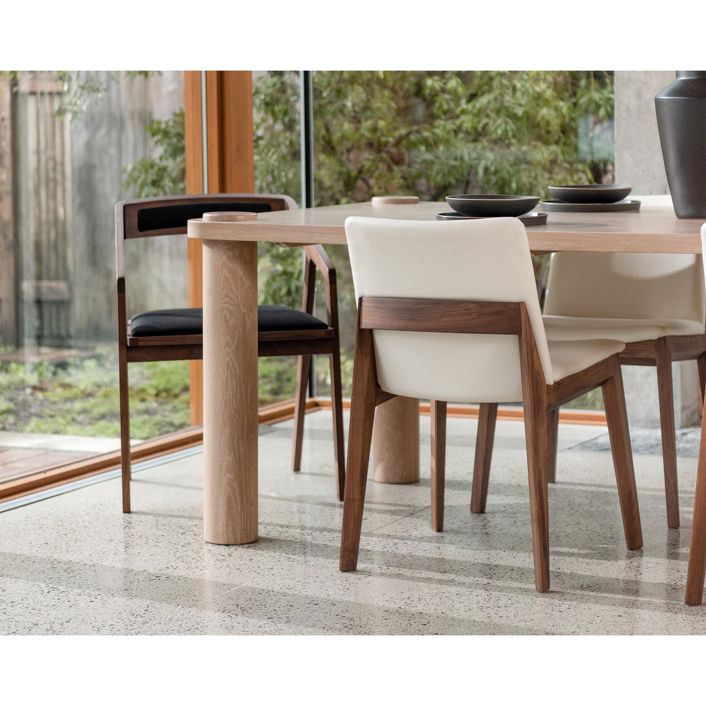 To seat our profound desire to gather together. Perfect for an open-plan kitchen or dining room with spacious seating for ...
