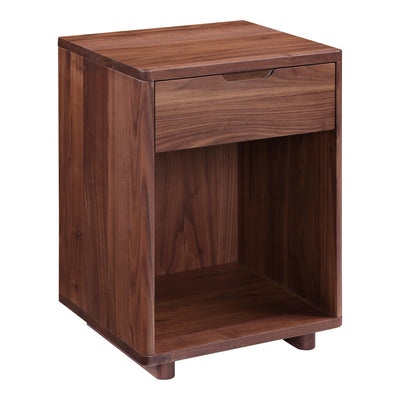 Easy, beautiful storage for the bedroom. Minimalism is captured naturally with the Osamu nightstand in solid walnut. Open ...