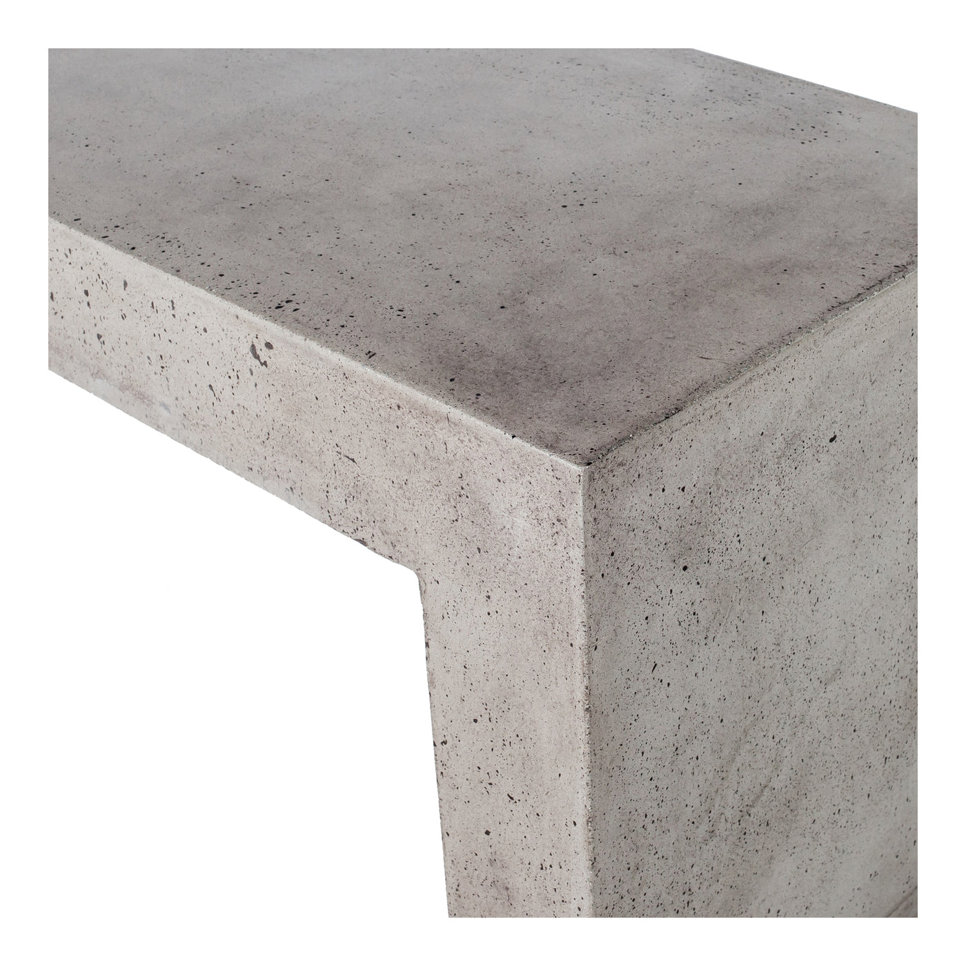 Cool, composed, concrete. The Lazarus bench suits indoor interiors as much as sitting it out on the patio in the summer sh...