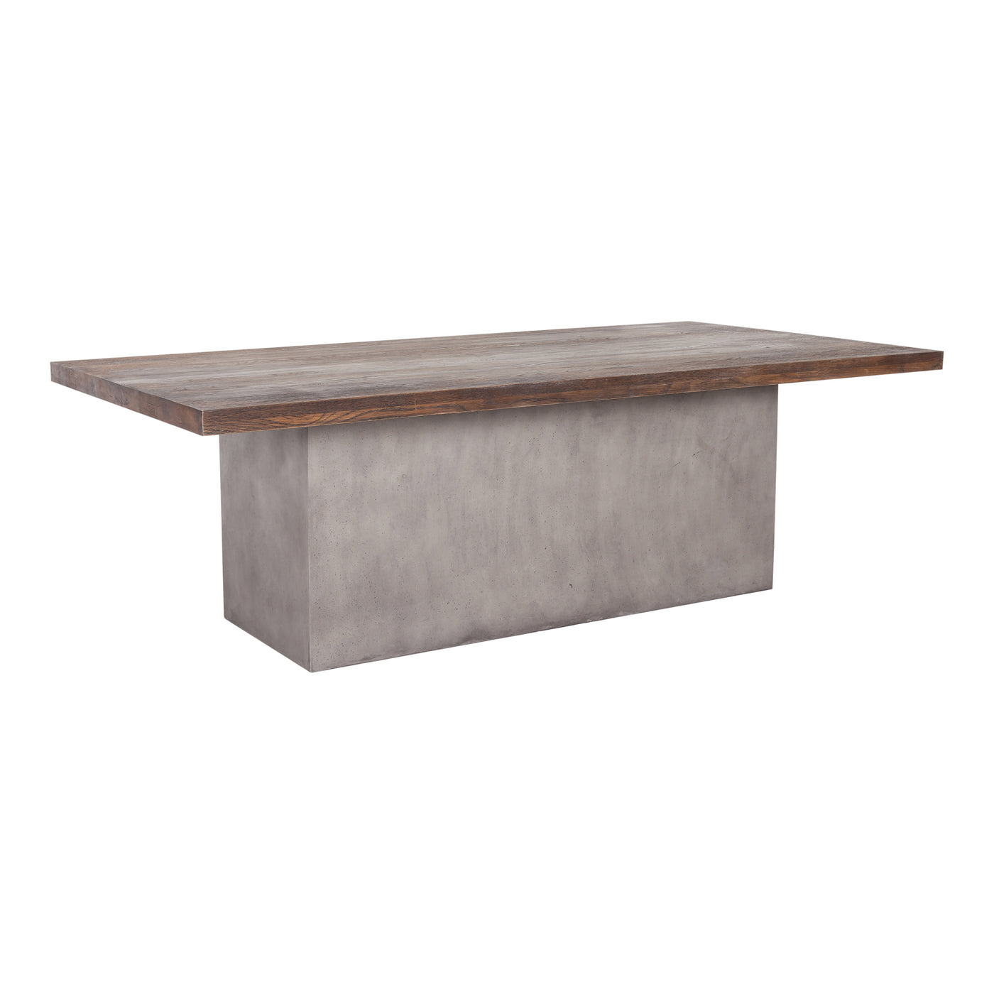 Naturally gorgeous! The Kaia Table features a thick, solid oak top, set on a base of fiber reinforced concrete.
<h6>Dimens...