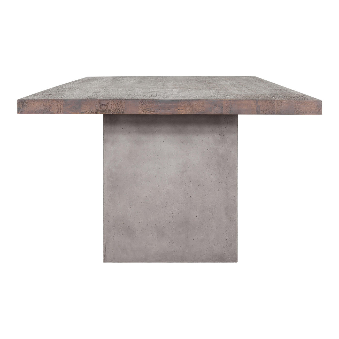 Naturally gorgeous! The Kaia Table features a thick, solid oak top, set on a base of fiber reinforced concrete.
<h6>Dimens...