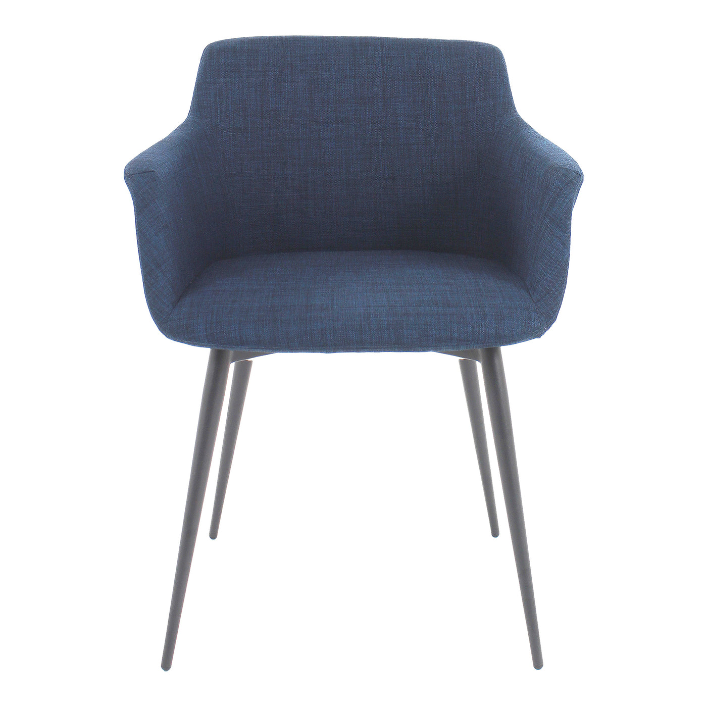 The Ronda arm chair is a classic mid-century design with a contemporary twist. Made with 100% polyester fabric and steel l...