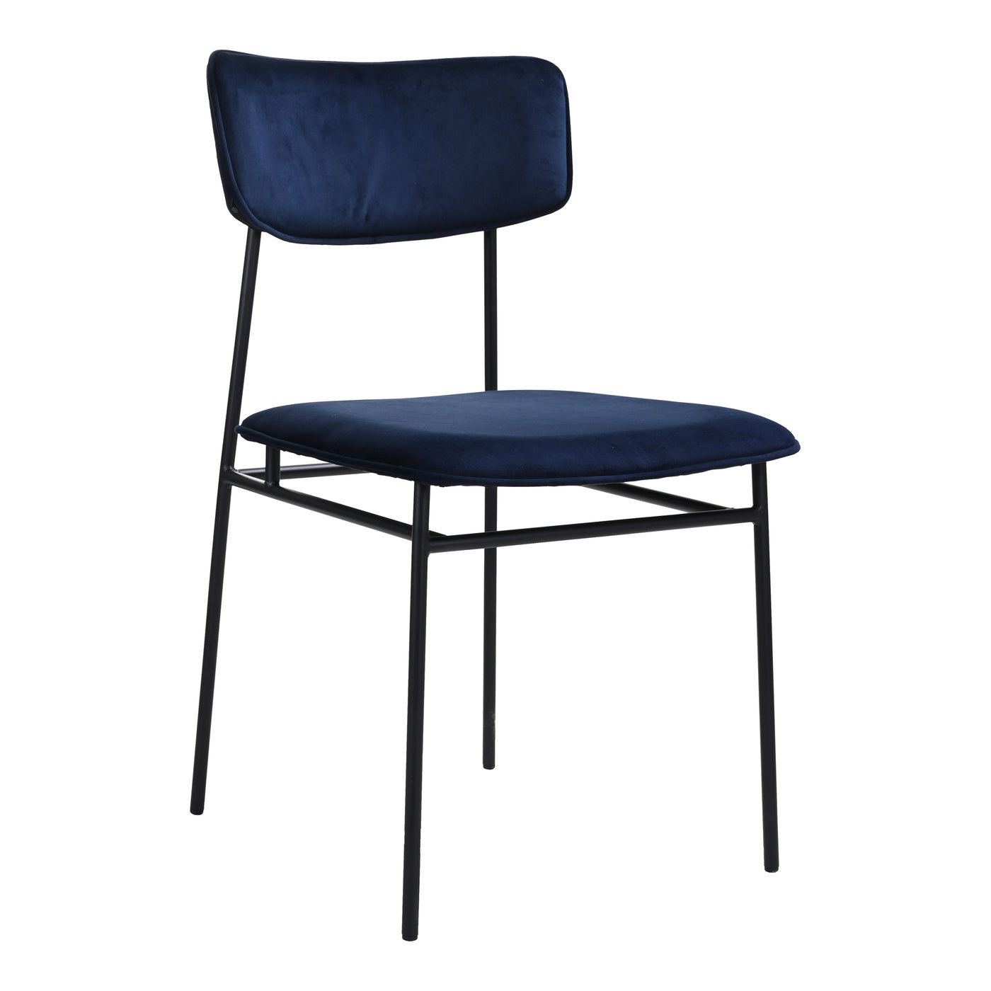 Here to upgrade your space with a purely modern design, the Sailor dining chair features a slender iron frame, comfortable...