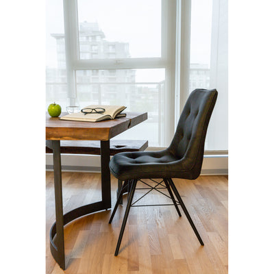 The Morrison is a sleek dining chair design, with a comfortable padded seat for long dinners with family and friends, easy...