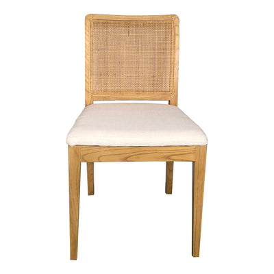 Comfort, style and substance, have it all with the Orville dining chair. Add warmth to your dining space with rattan - tra...