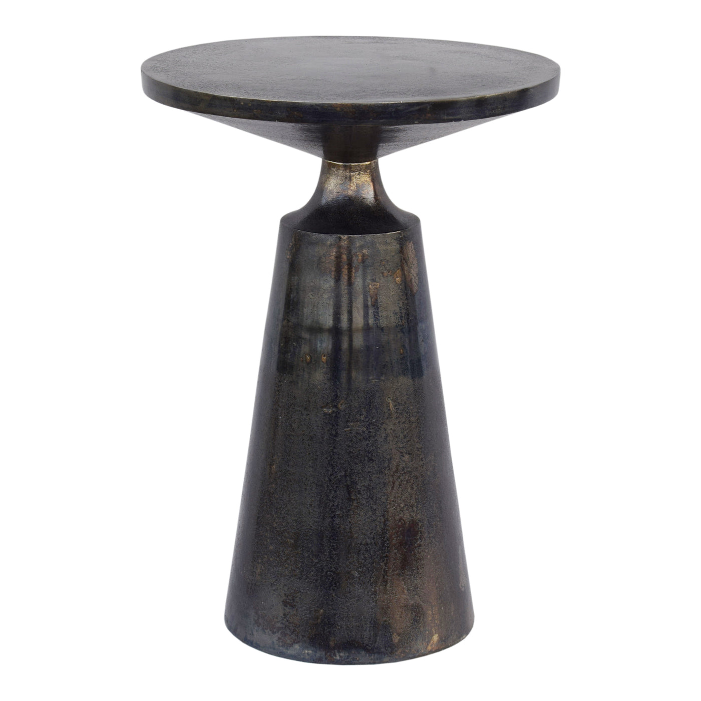 This sturdy metal accent table has a charcoal-grey finish for a cool, industrial-modern touch.
<h6>Dimensions</h6>
H= 22
W...