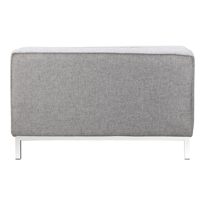 A stylish storage solution for the modern home. The Covella ottoman offers tufted cushions and a bolster pillow for a refi...