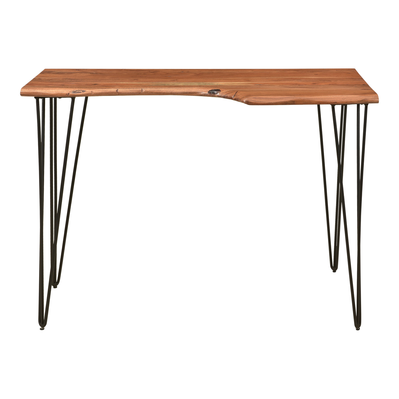 Bring organic, natural beauty into the office. The Luka desk features a stunning, sculpted tabletop made from solid acacia...