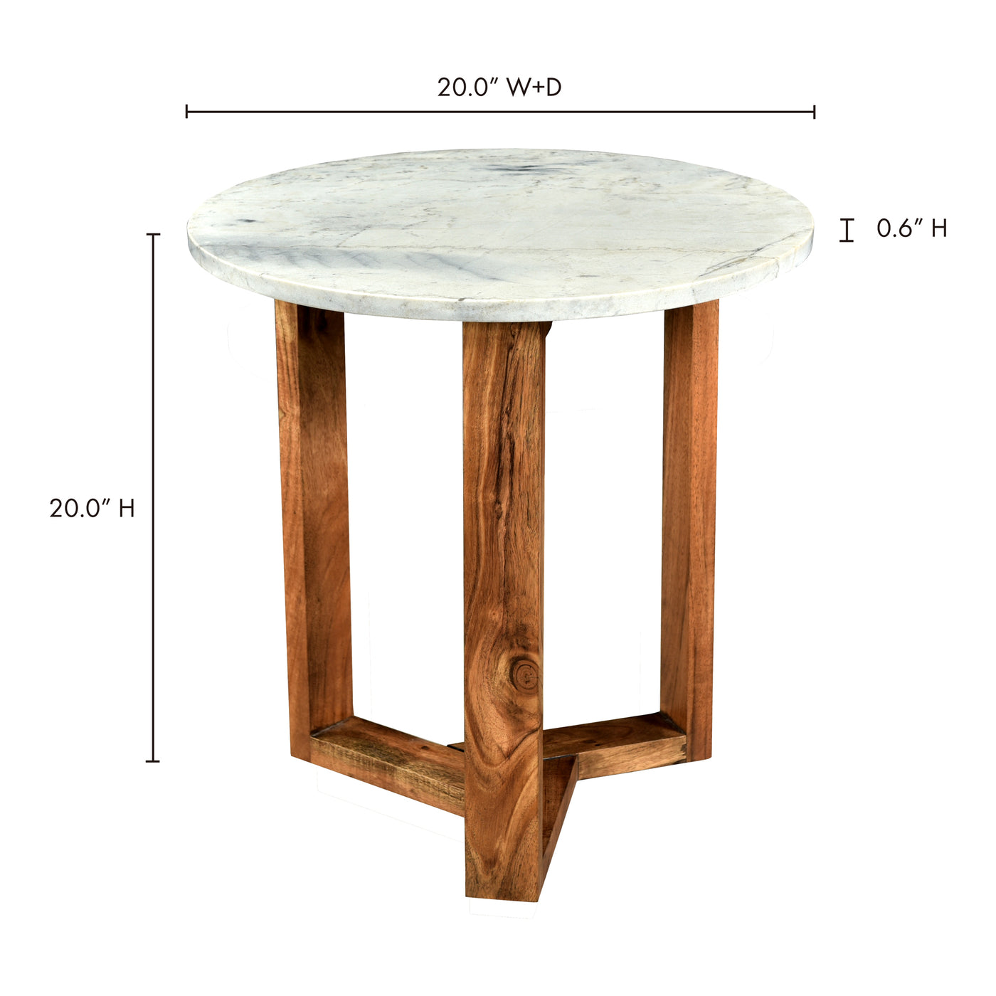 A classic staple that will transcend every dining situation. The Jinxx Side Table evokes modern simplicity with its geomet...
