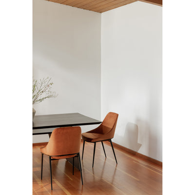 The Vidal dining table is a contemporary piece of dining room furniture that seats up to eight people. Crafted from solid ...